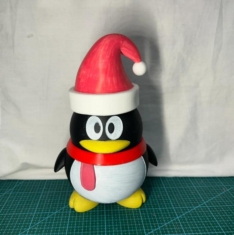 QQ Penguin Piggy Bank