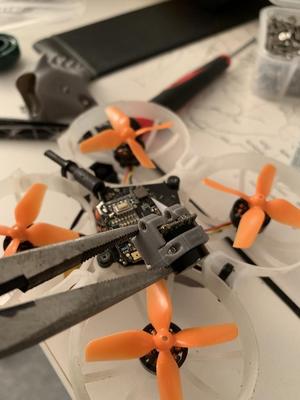 BetaFPV Whoop 75X Spiked Canopy w/ secured Z02 Camera Mount