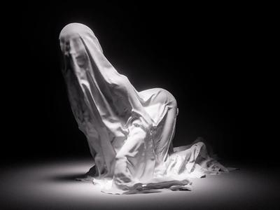 A wad of paper towels