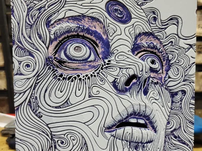 Psychedelic Lady Hueforge