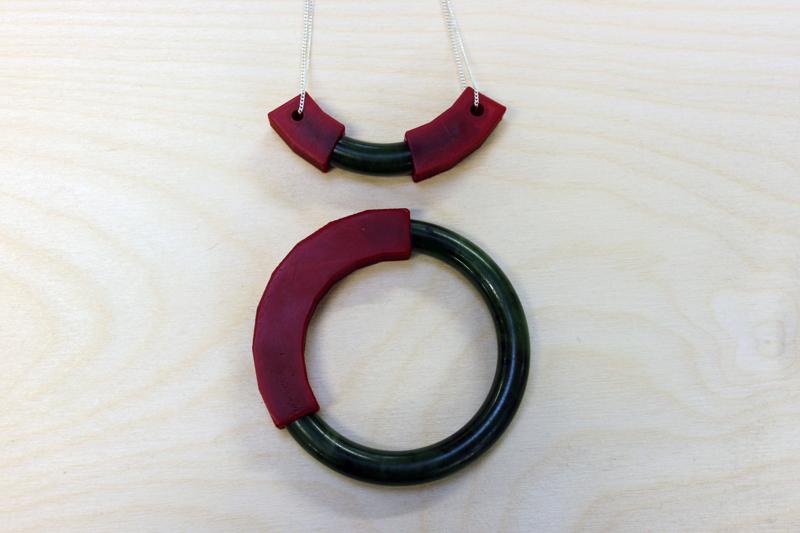 broken bangle to bracelet and necklace