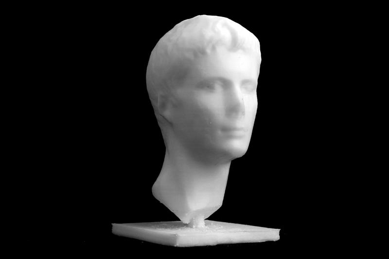 Head of Emperor Augustus at The British Museum, London