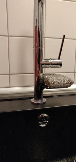 Sponge holder for a 30mm rinse