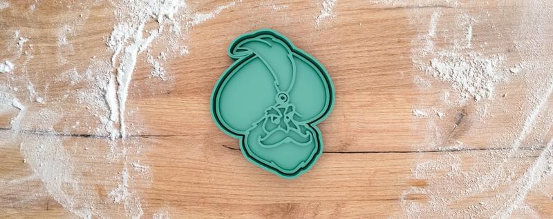 Sultan cookie cutter from Aladdin