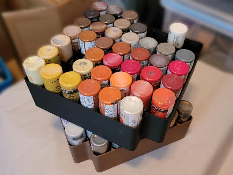 Paint Holderer for Holding Paints x 48