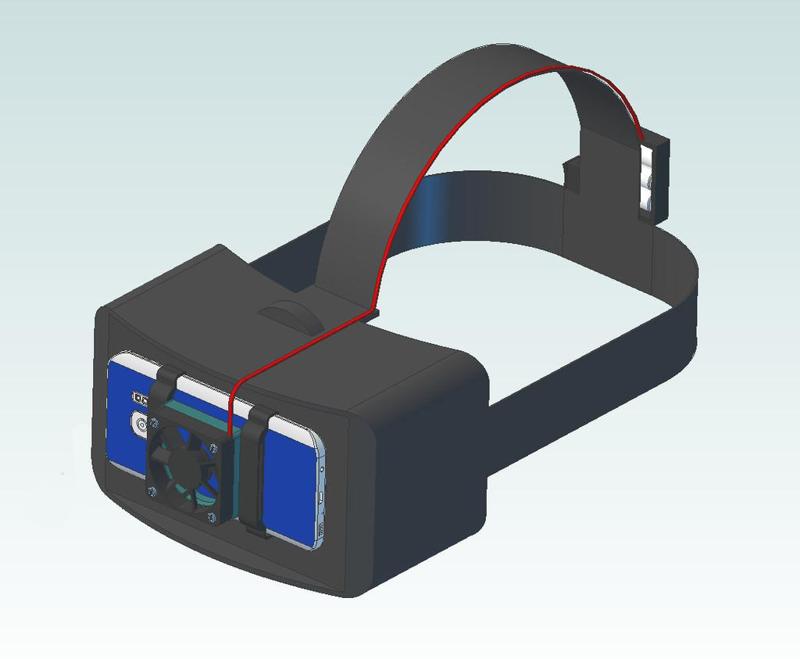 GearVR cooling for Samsung s6, s7,s8 etc. 