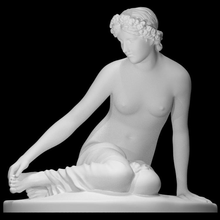 The Nymph Salmacis at The Louvre, Paris