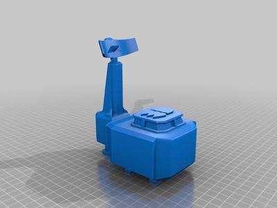 3DBear Mars Communications pod - a Collapsible Martian Base remix