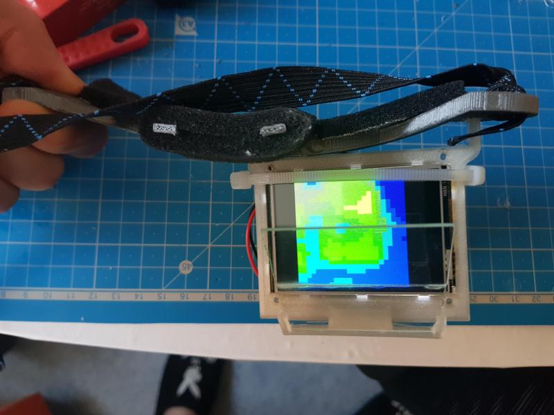 The third eye (thermal glasses)