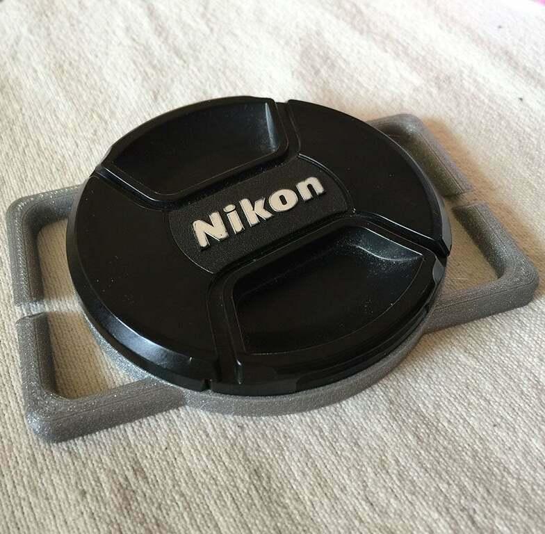 77mm Lens Cap Holder for Peak Design Strap