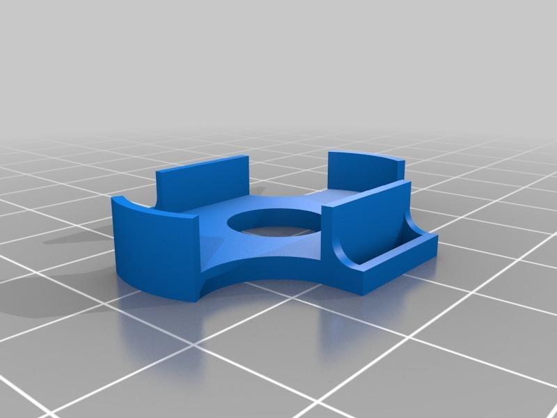 Simple Loc8tor tag holder for Babyhawk Lipo strap