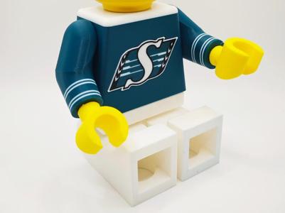 CFL Brick Man - Saskatchewan Roughriders (500%)