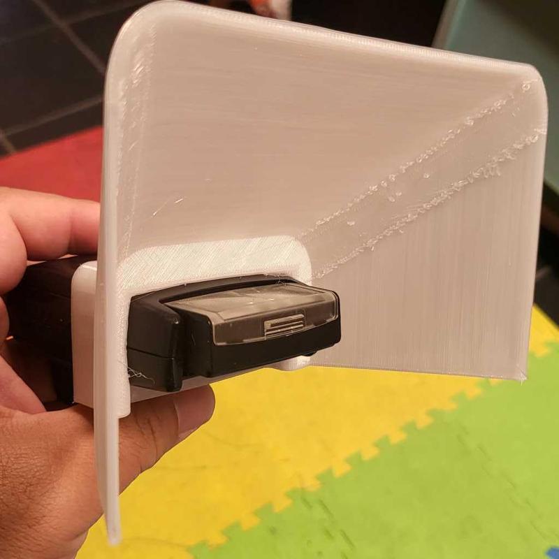 Nikon SB-400 bounce card/soft box for flash