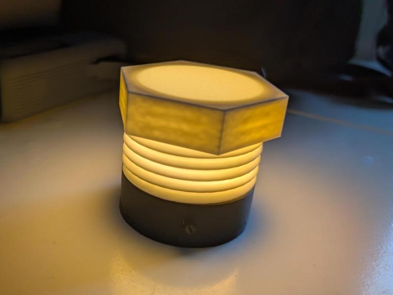 LED Screw Desk Light 