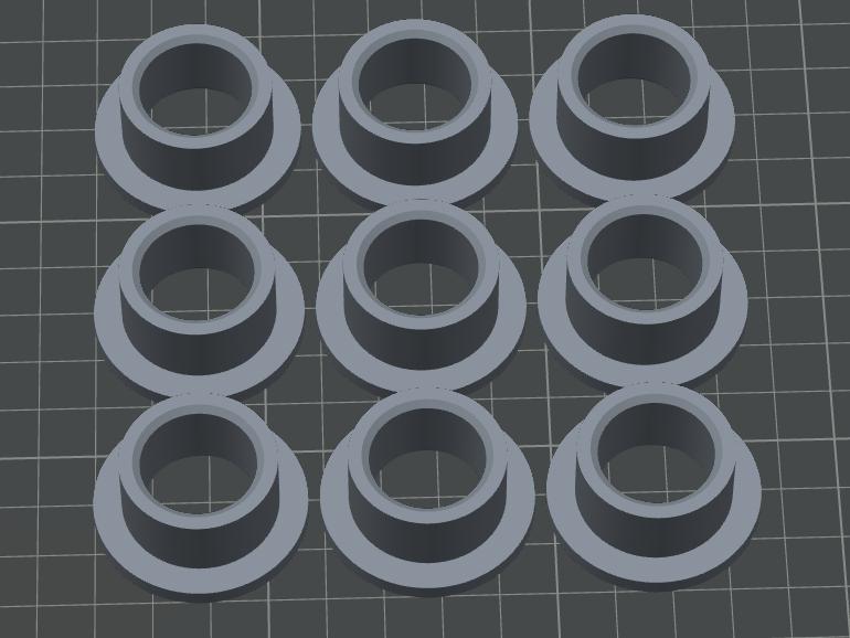 LG Profile Dish washer replacement wheels