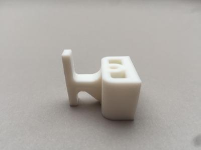 Sliding shower door bracket