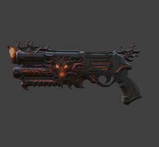 Hell’s Shotgun – Doom-Inspired