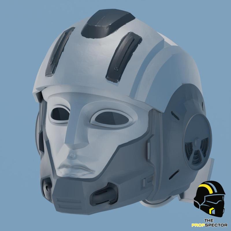HELLDIVERS 2 IE-3 Martyr Helmet COSPLAY 1:1 Replica