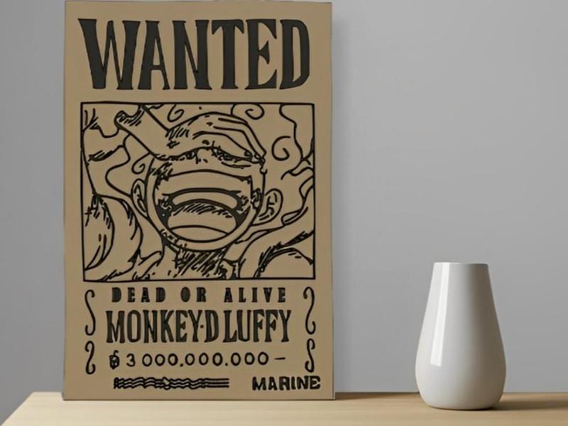 Wanted Poster of Luffy