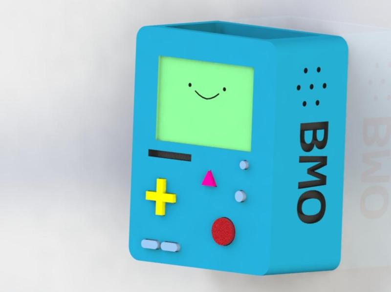 BMO pencil stand from Adventure Time 