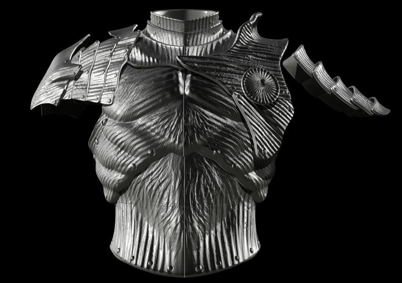 EXECUTOR COSPLAY - ELDEN RING NIGHTREIGN REPLICA FAN ART - CHESTPLATE-GORGET-PAULDRONS