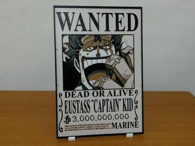 Eustass Captain Kid (wanted collection)