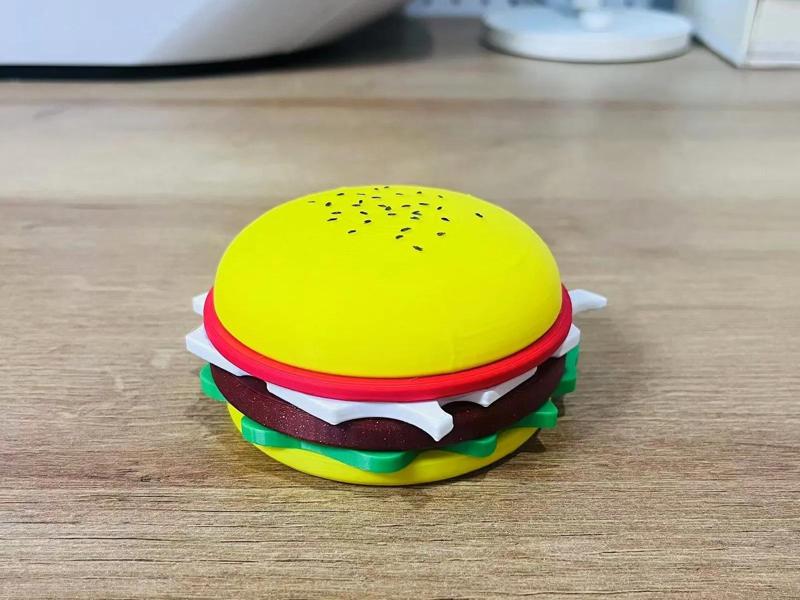 Hamburger Gachapon Box