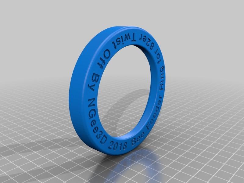 82TO Bee Feeder Ring