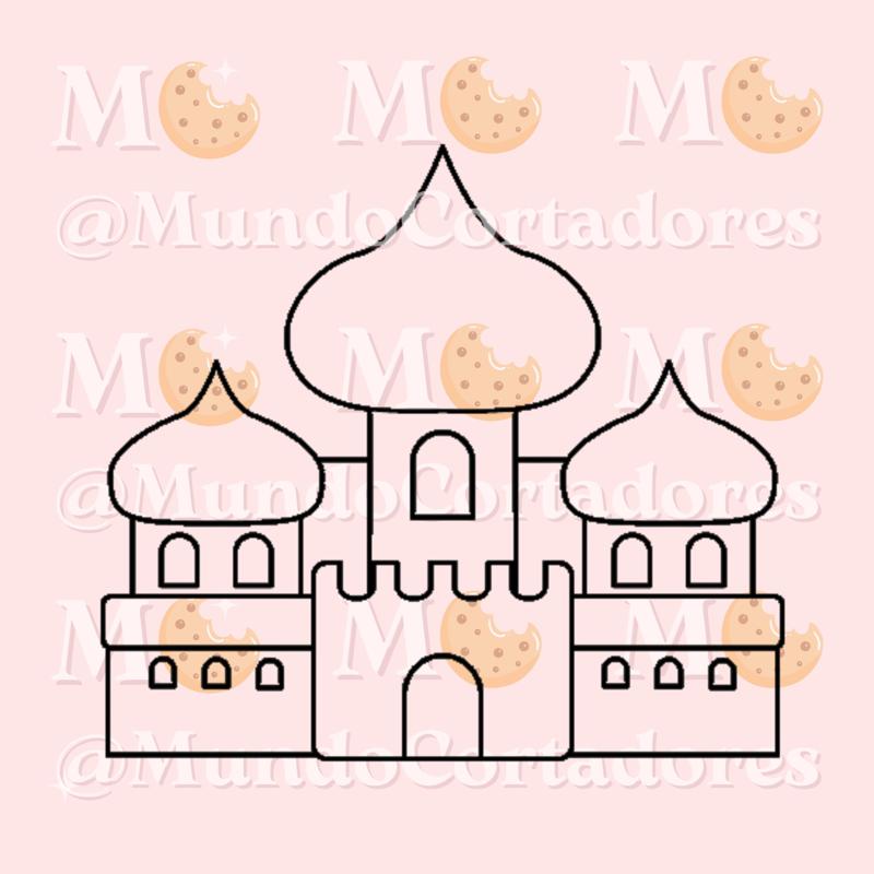 ARABIAN CASTLE CUTTER AND STAMP