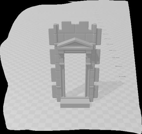 Playmobil Victorian door compatible with steck