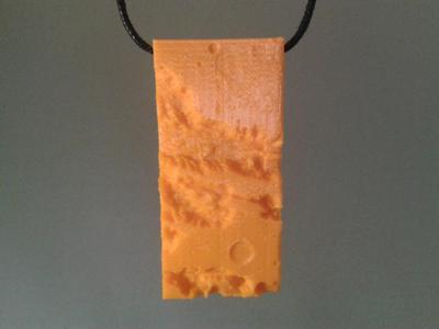 Mars Surface Pendant