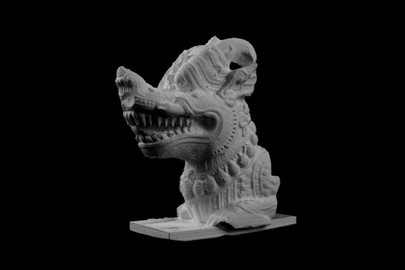 Makara Dragon at The Guimet Museum, Paris