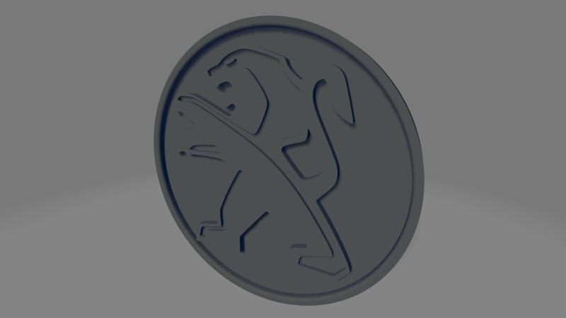 Peugeot Coaster (without letters)