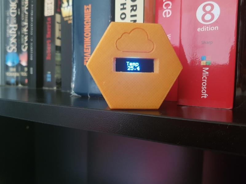 Arduino Temperature widget 0.91inch oled