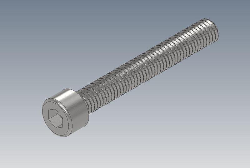 M8x60 - M8x60x45 - M8x65 - M8x65x50 Socket Head (DIN 912) Standard Bolts