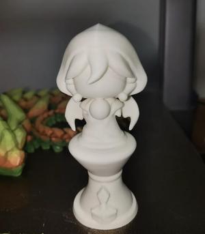 Q Version Genshin Impact Seven Gods Statue