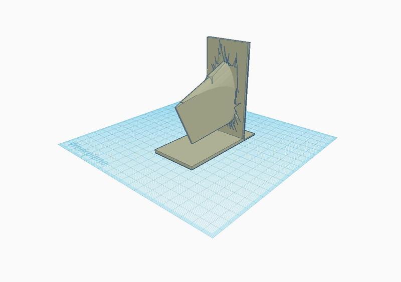Bookend for Tinkercad design contest (Furniture)