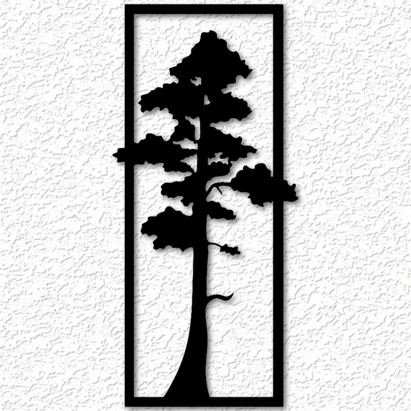 Prehistoric Tree wall art giant tree wall decor 2d art