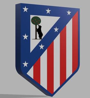 Atletico Madrid Logo Lightbox
