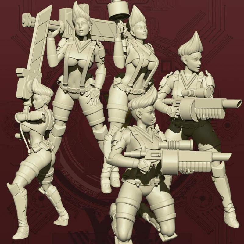 (Mercy's Reach) Castor Infantry - Complete Collection
