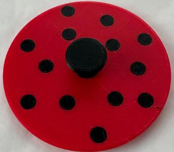 Ladybug cup cover