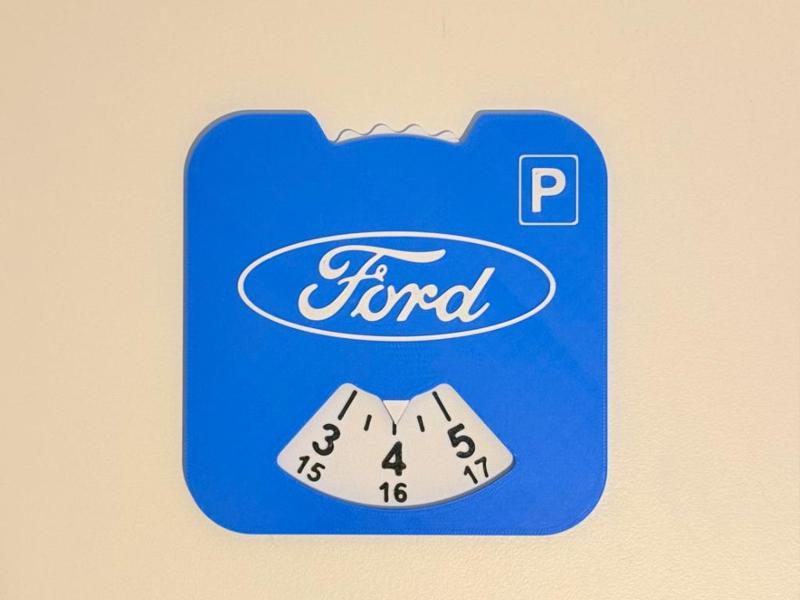 Ford Parking disc/clock