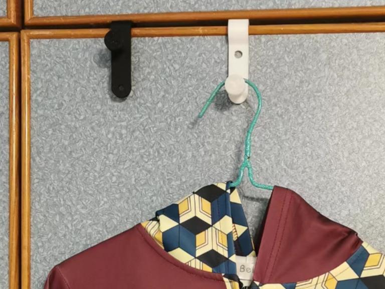 clothes hook cabinet bracket