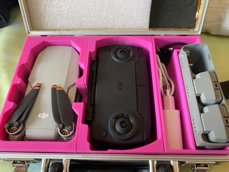 Suitcase interior for DJI Mini SE