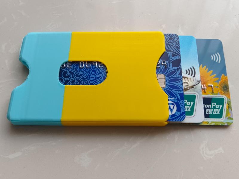 Dual Color Card Holder