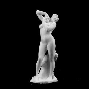 Woman with a sponge at Maubeuge, France