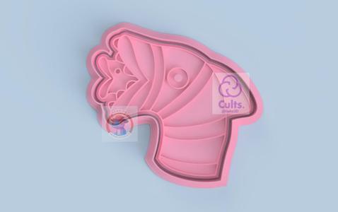 Beetlejuice Sandworm Cutter (Beetlejuice cookie cutter)