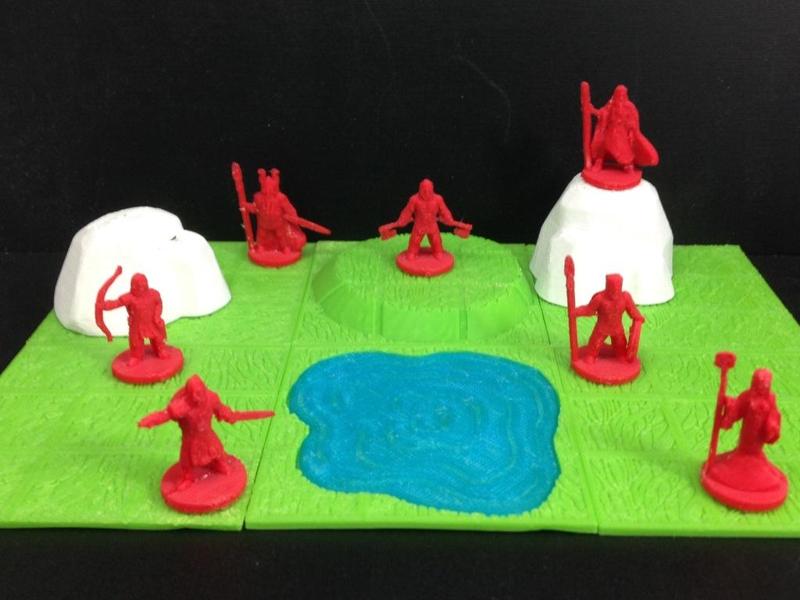 Wayfarer Modular Grassland Tiles (18mm scale)