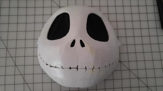 Wearable Jack Skellington Mask