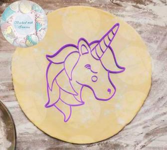 Unicorn cookie cutter